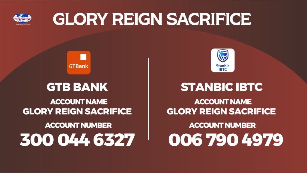 Glory Reign Sacrifice